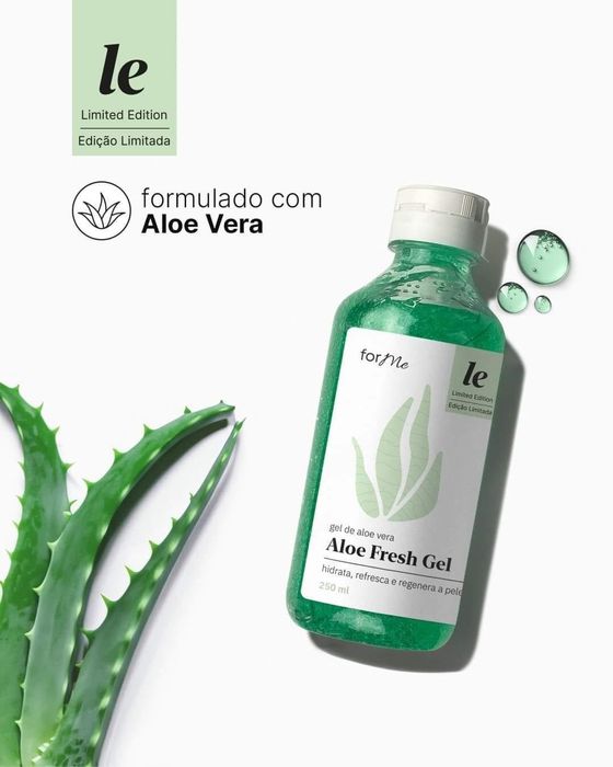 Gel corporal aloe vera Edição limitada
