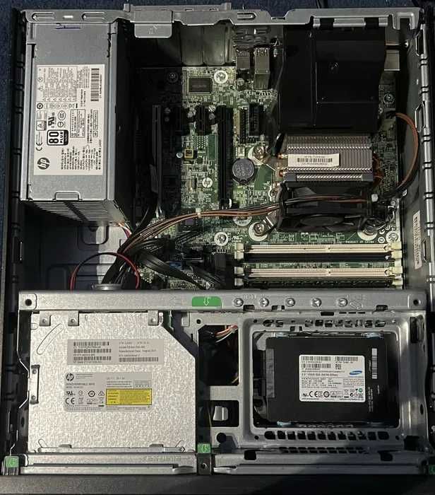 Komputer HP SFF i5 4570 8gb ram SSD 240 licencja WIN 10 WIN 11