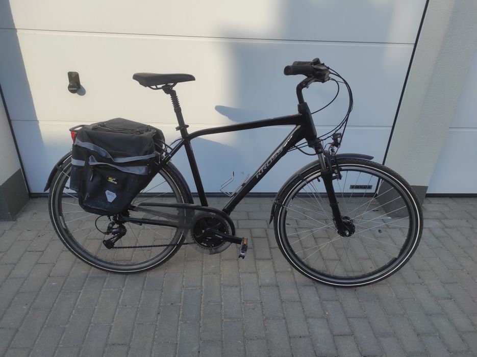 Kross Trans 4.0 2021 czarny rozmiar L + akcesoria
