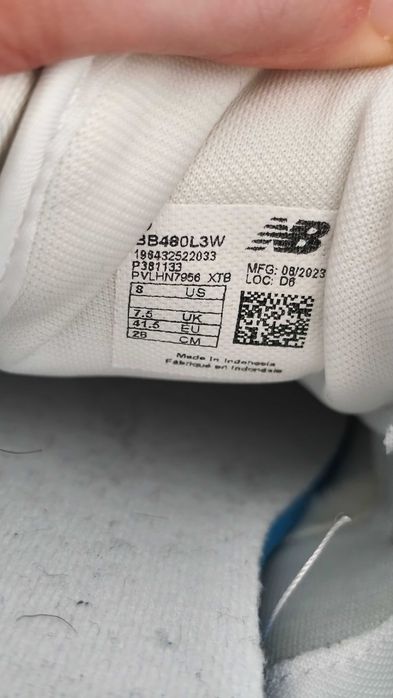 Sapatilhas New Balance 480 White