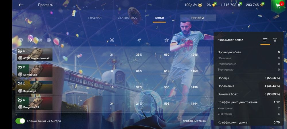 Продам аккаунт ворлд оф танкс блиц