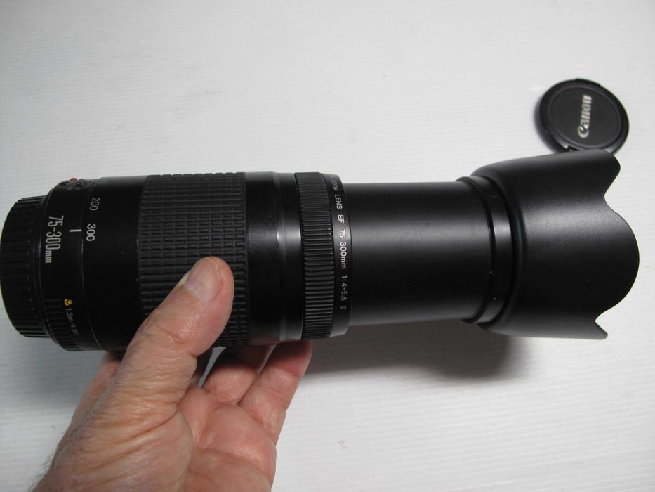 Canon 75-300mm completa estado geral excelente