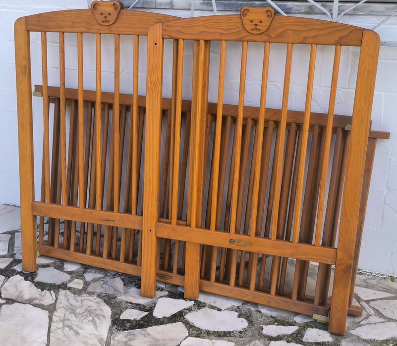 Berço bebê como novo