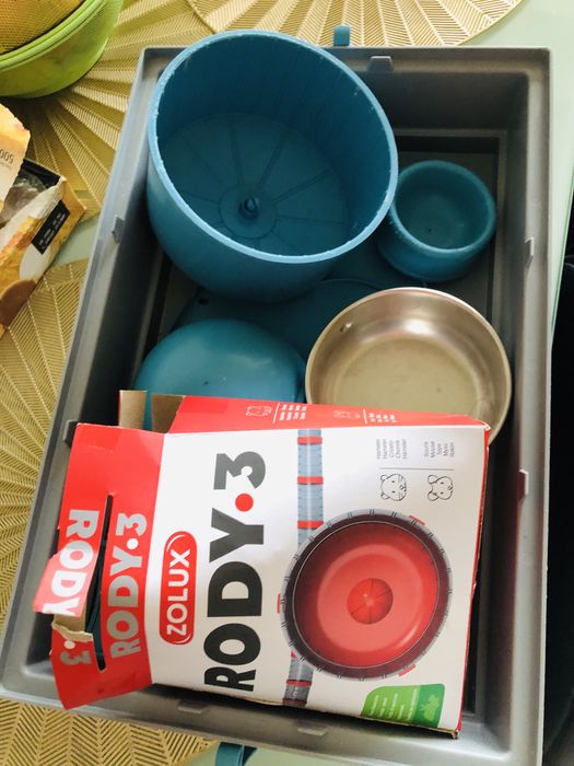 Gaiola completa Hamster + Comida