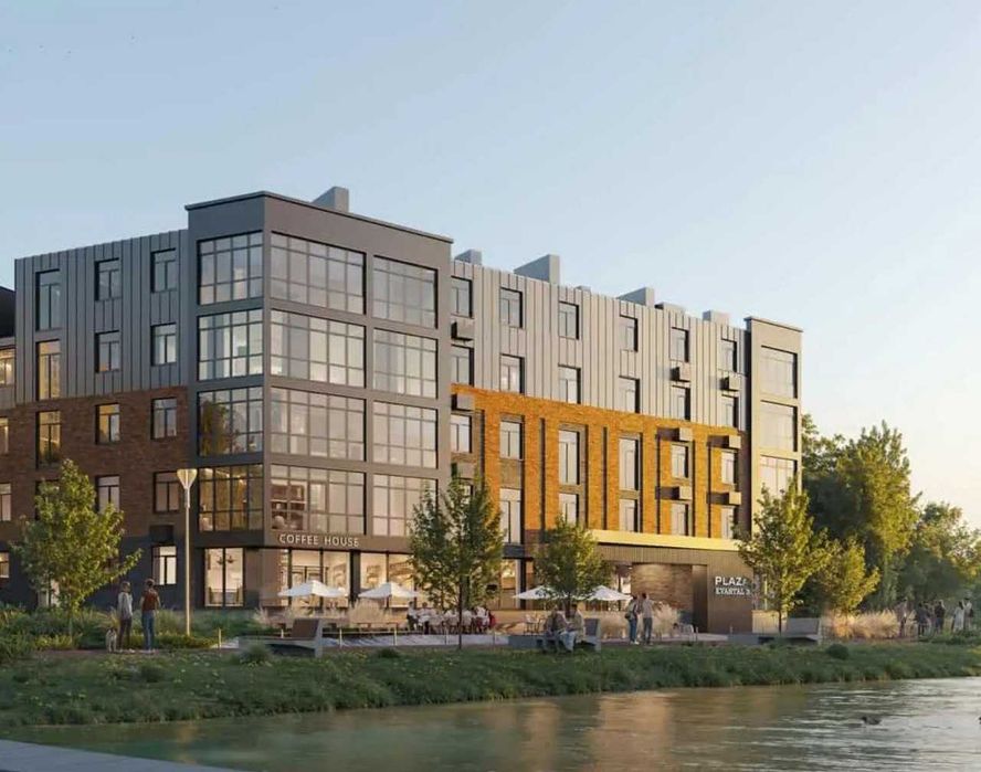 квартира ЖК Plaza Kvartal  3 біля озера