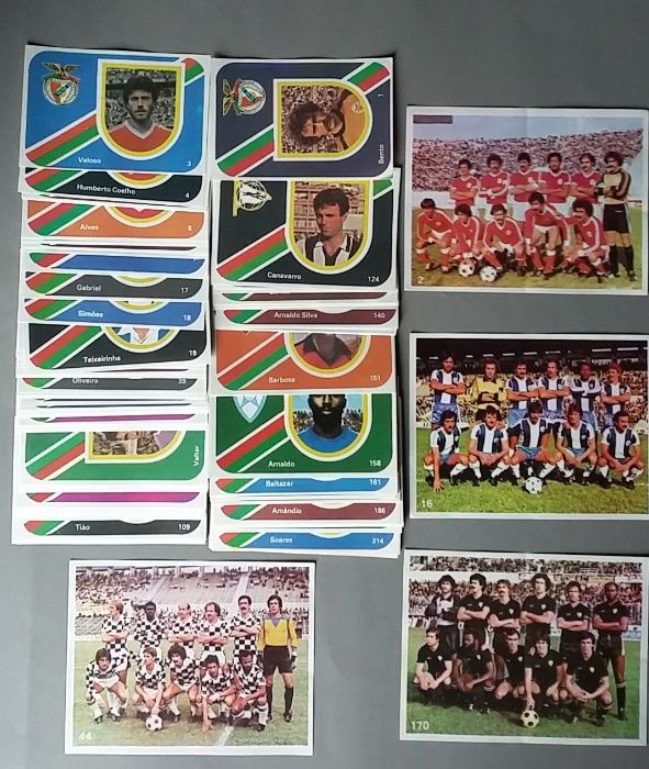 Cromos de Futebol da Editora Sorcarcius