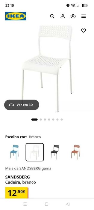 Cadeiras de cozinha