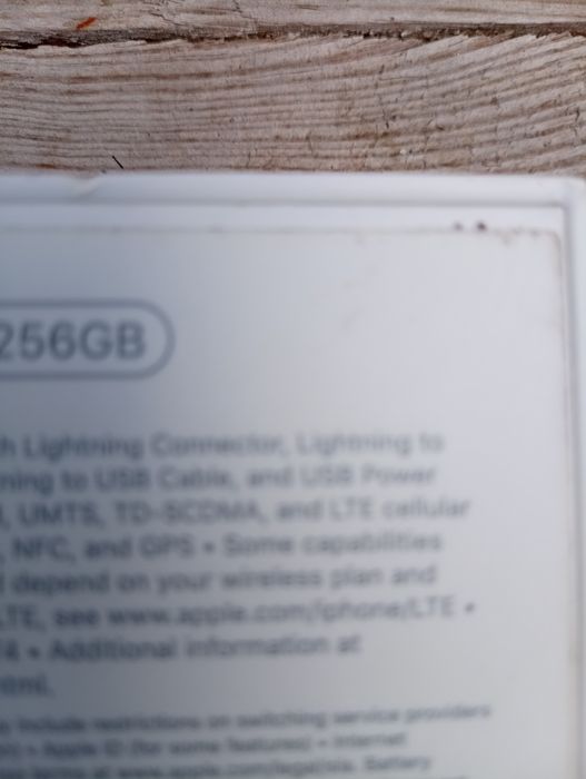 Пустые коробки планшета.