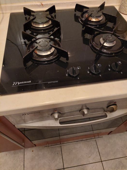 Piekarnik + płyta gazowa Mastercook do zabudowy