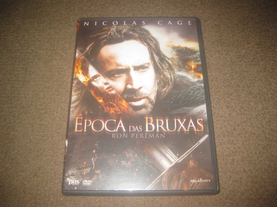 DVD "Época das Bruxas" com Nicolas Cage