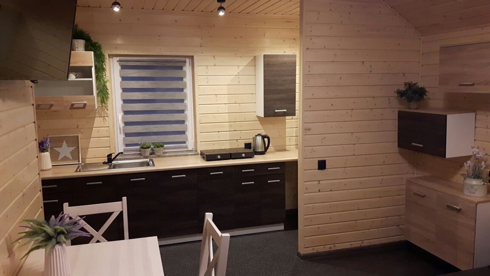 Wakacje nad morzem domki ogrzewane-klimatyzacja Rusinowo k Jarosławca