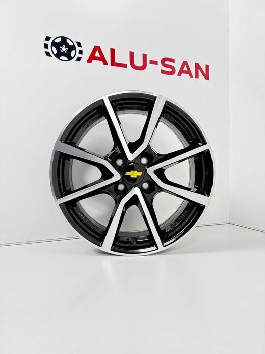 NOWE alufelgi CHEVROLET 16" 4x100 AVEO Kalos SPARK- Czarny Poler