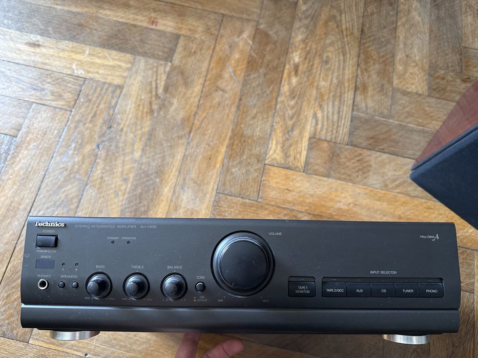 Wzmacniacz technics su-v500 glosniki Sx802 made  in sweden