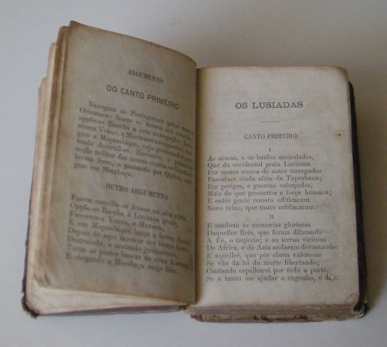 Bibliofilia Livro RARO Os Lusíadas Ed. 1875 Lisboa