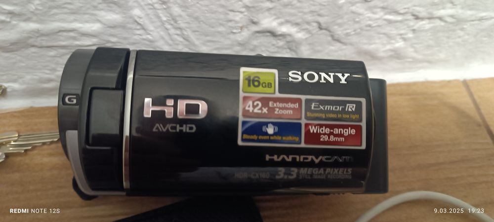 Kamera Sony HDR xc 160e