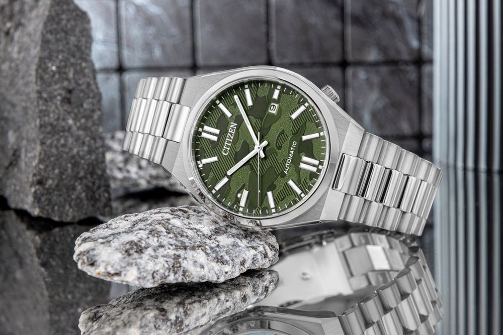 Zegarek Męski CITIZEN Tsuyosa Sapphire Mechanical NJ0159-86X + BOX