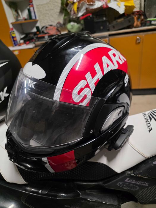 Capacete modular shark