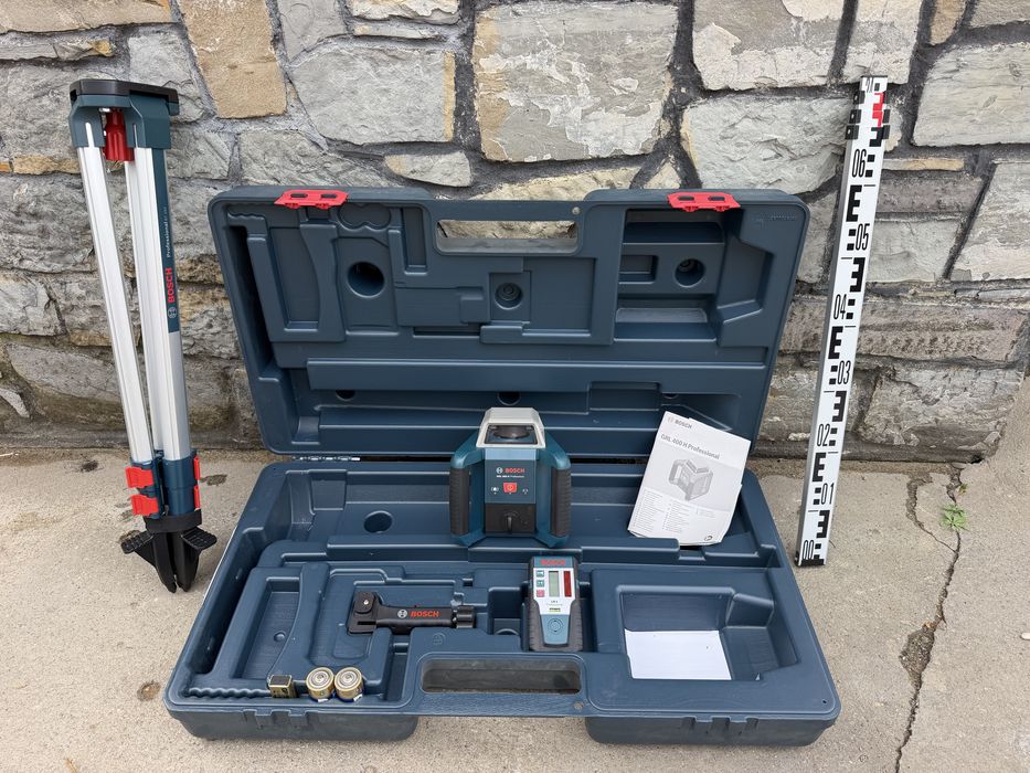 BOSCH  Professional GRL 400 H/ротаційний лазерний нівелір бош