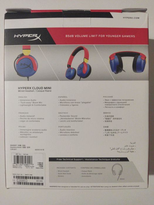 Słuchawki Hyperx cloud mini