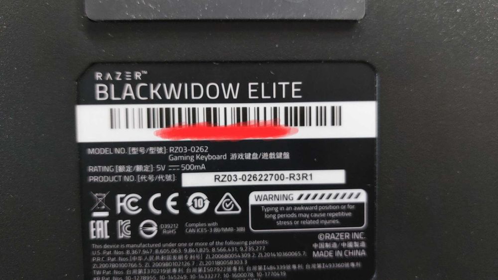 Razer Naga Pro + Blackwidow Elite