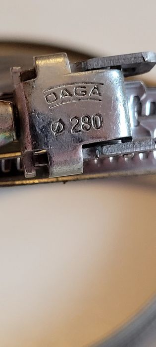 Opaski zaciskowe do rur DAGA 280-440mm