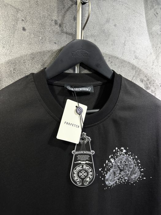 Мужская Футболка Chrome Hearts