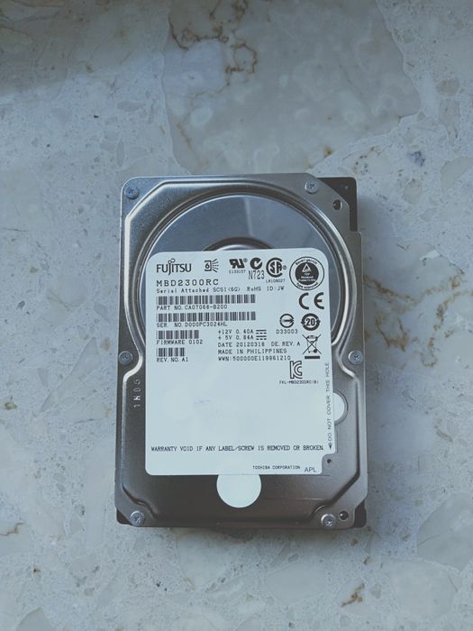 Nowy  Dysk serwerowy MBD 2300rc fujitsu