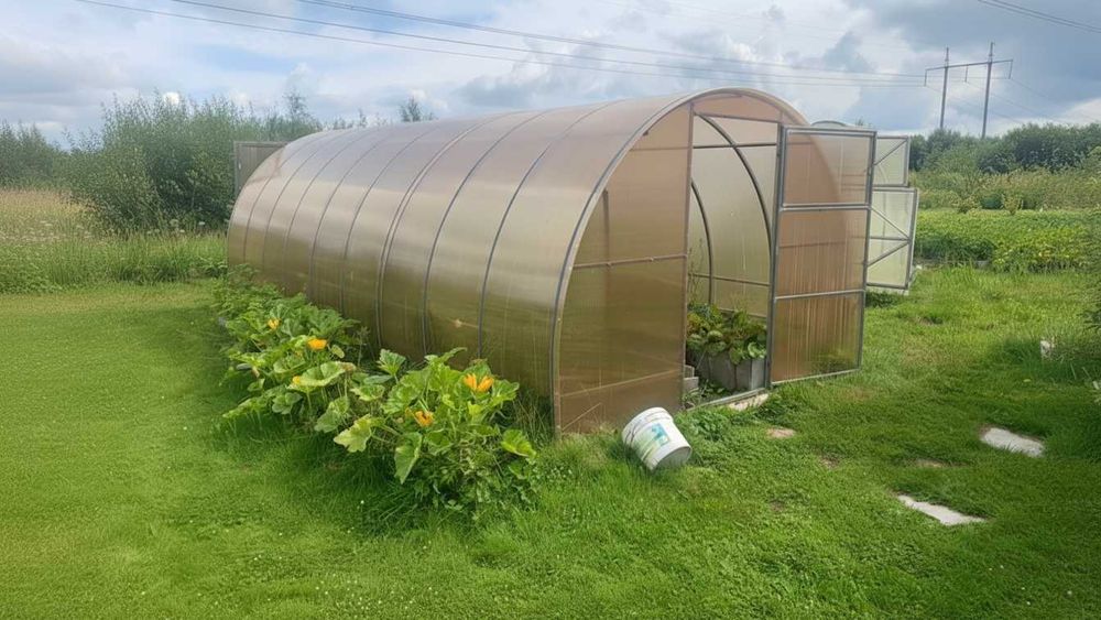 Szklarnia z poliwęglanu NANO 3x4 3x6 3x8 3x10 PRODUCENT DOSTAWA GRATIS