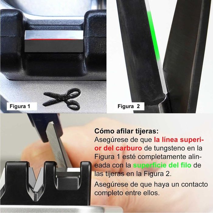 afiador de facas e tesouras SHARPAL 191H