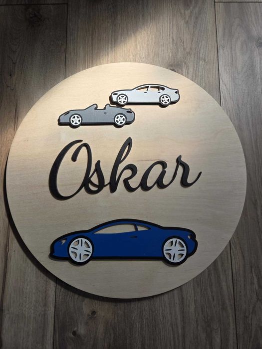 lampka nocna SZYBCY I WŚCIEKLI LED drewniana