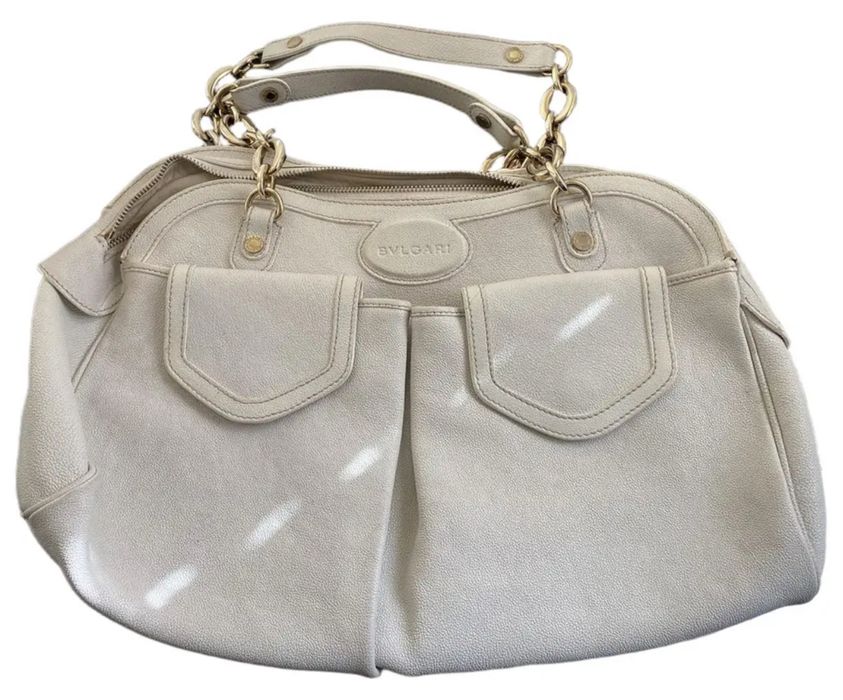 Сумка Bvlgari ( бежова )