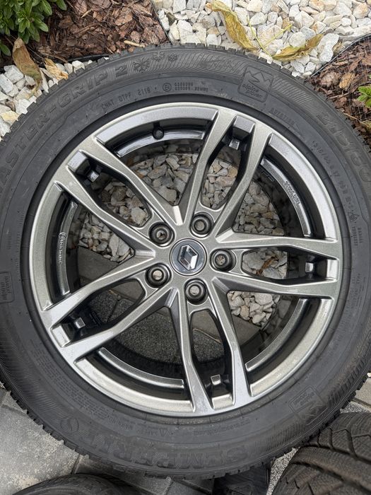 Koła zimowe 5x114.3 17 Renault Kadjar Grafitowe 215/60r17