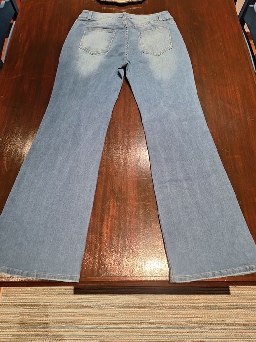 Calças ganga senhora