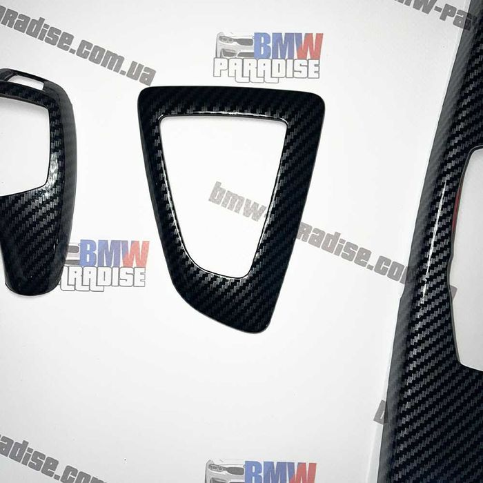Набор для центральной консоли КАРБОН на ручку АКПП F30 F34 F33 F36