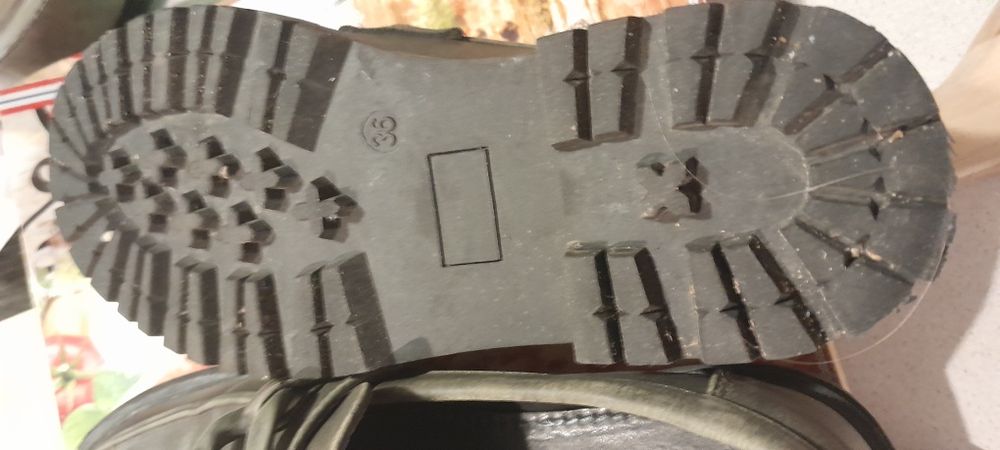 Półbuty damskie khaki