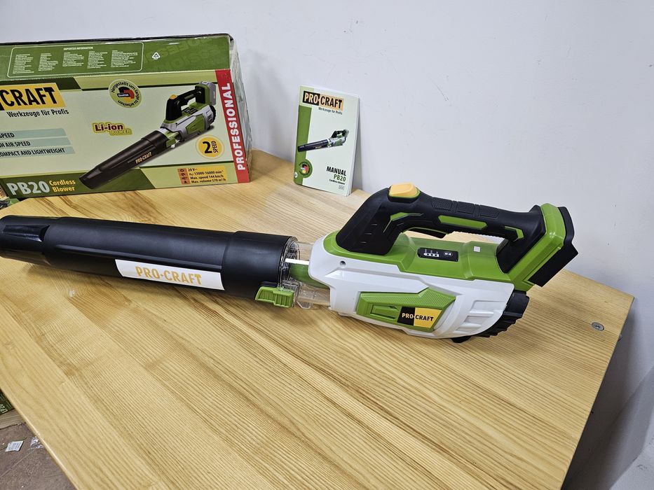 Воздуходувка Аккумуляторная дуйка ProCraft PB20 Гарантия 36мес