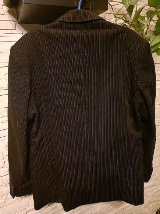 Marynarka czarna reporter męska 176cm