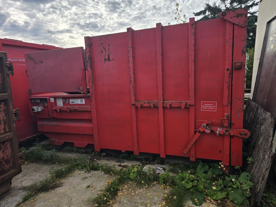 Prasokontener, zgniatarka odpadów 15m2 oraz 20m2