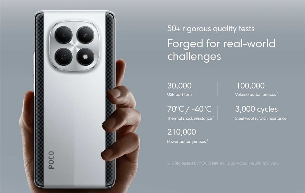 Xiaomi Poco M8 5G 12GB / 512GB Silver - c/ NOVO  Special Edition