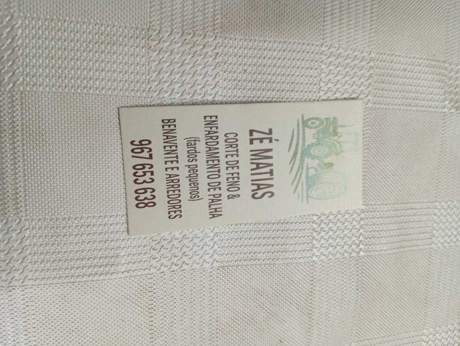 Corte de feno e enfardamento de palha