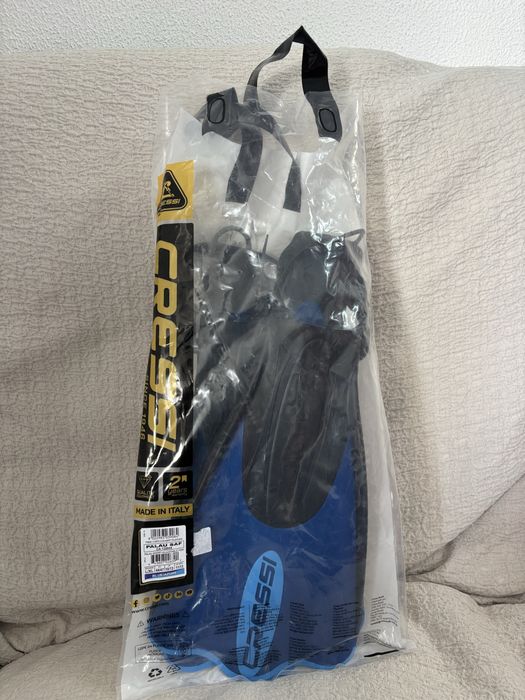 Barbatanas de mergulho Cressi ajustáveis Novas L/XL 44/47