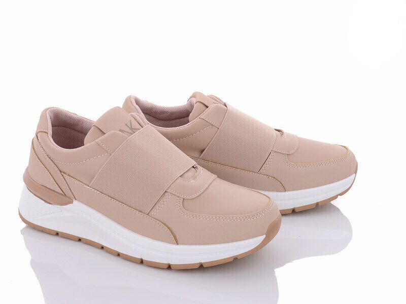 Женские кроссовки белого цвета на платформе