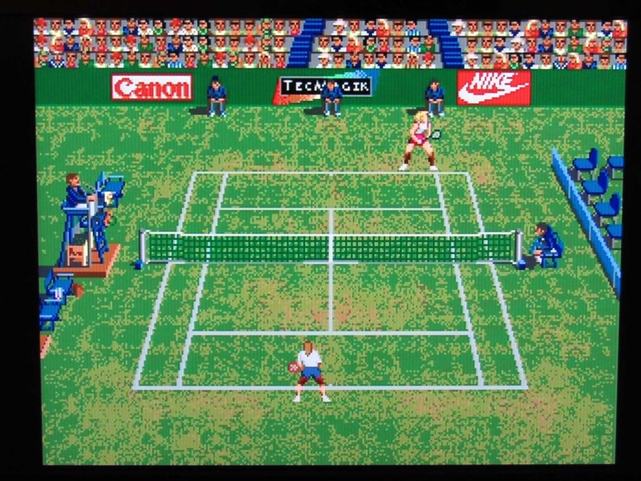 Jogo Sega Mega Drive Genesis Andre Agassi Tennis