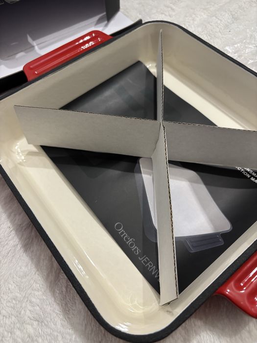 Orrefors Jernverk naczynie żaroodporne z żeliwa