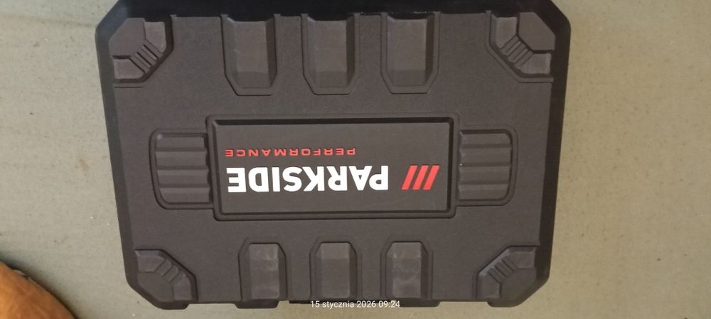 Walizka po szlifierce kątowe Parkside PWSAP 20-Li G7