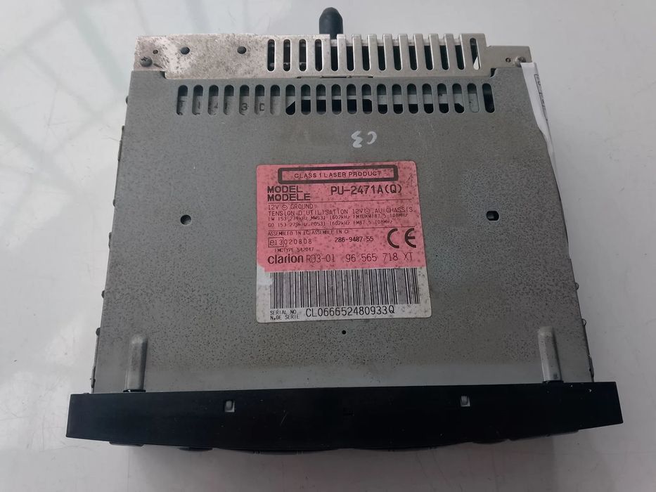 RADIO CITROEN C3 I 02- / 96565718XT