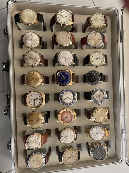 Kolekcja zegarkow