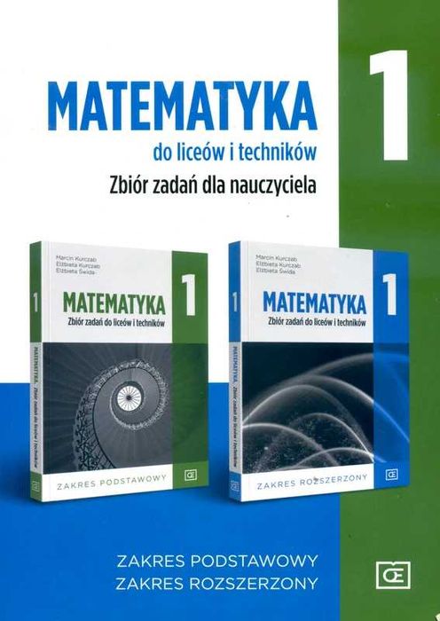 Matematyka 1, Zbiór zadań dla nauczyciela