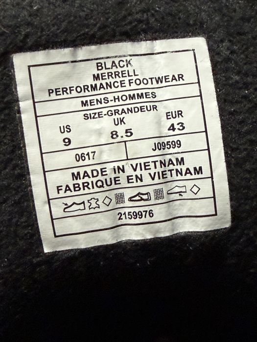 Черевики чоловічі Merrell Phoenix 2 Mid Thermo Black 43р