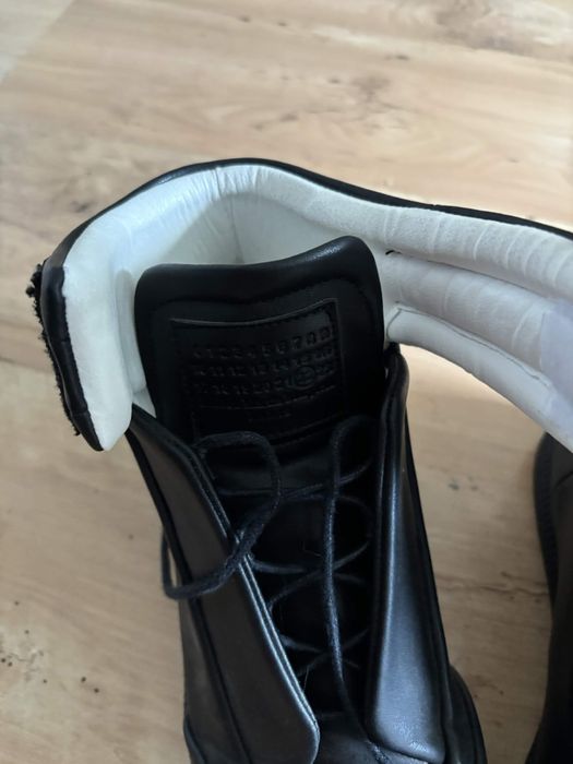 Buty skorzane wysokie